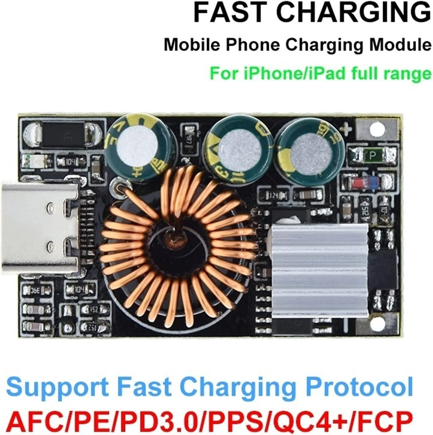 QC3.0 DIY Fast Charger DC 5-32V 24W Step-down Module - Image 2