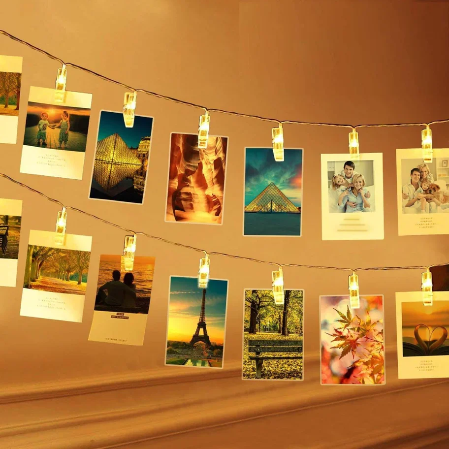 10 LEDs Decorative Photo Clip LED Lights - Image 2