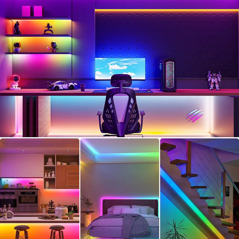 5-Volt WS2812B DC RGB Addressable LED Strips Roll - Image 9