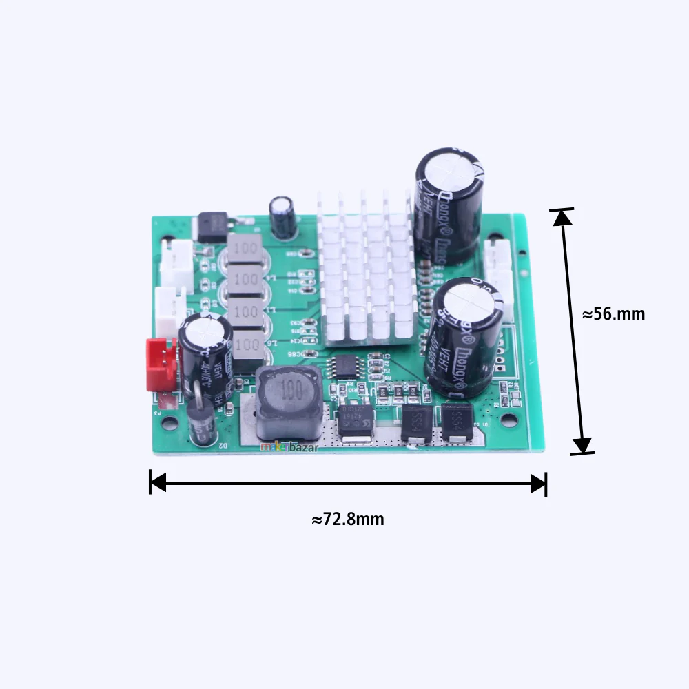 12V Class D Stereo Amplifier Board CS8676E 20W Plus 20W - Image 5