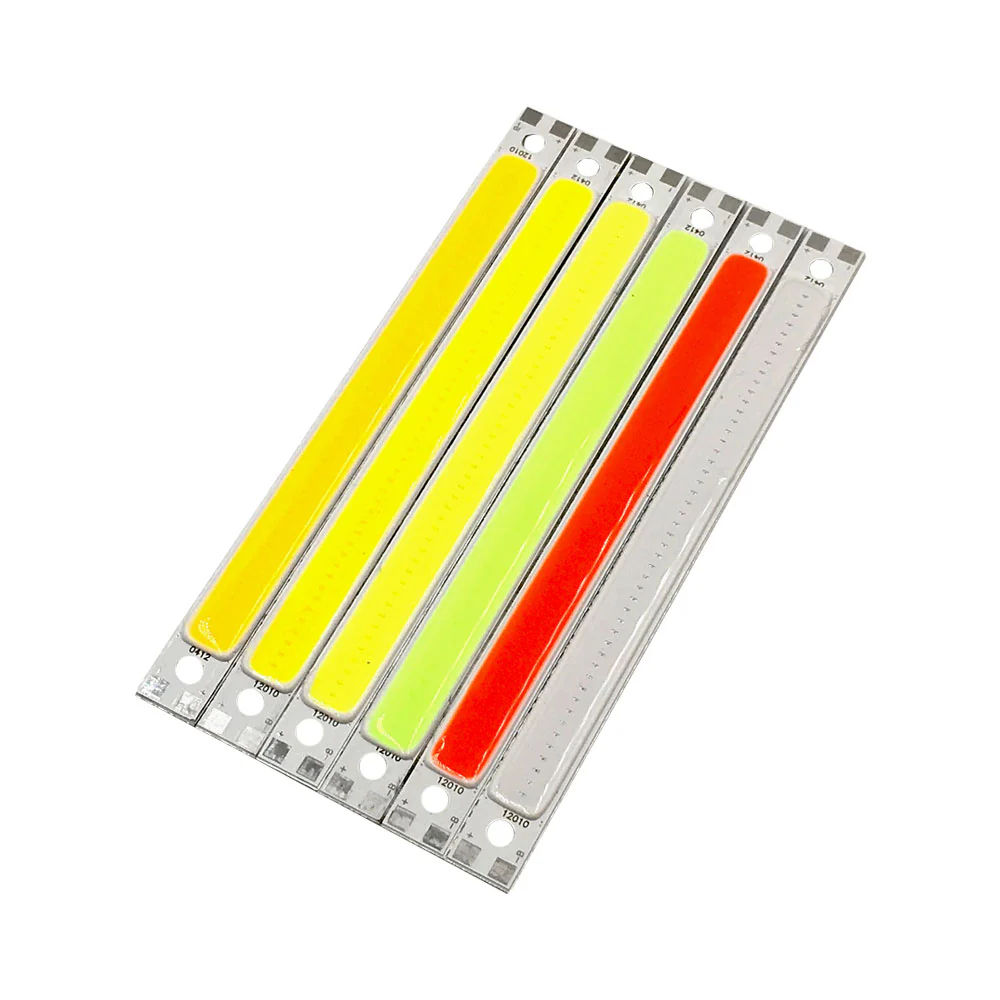 100mmx5mm 4v COB LED Light Bar Strip - Cool White - Image 4