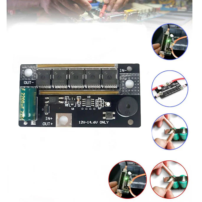 12V DIY Portable Spot Welding Machine PCB Circuit Board For Li-ion and LiFePO4 batteries - Pre Assembled - Image 11