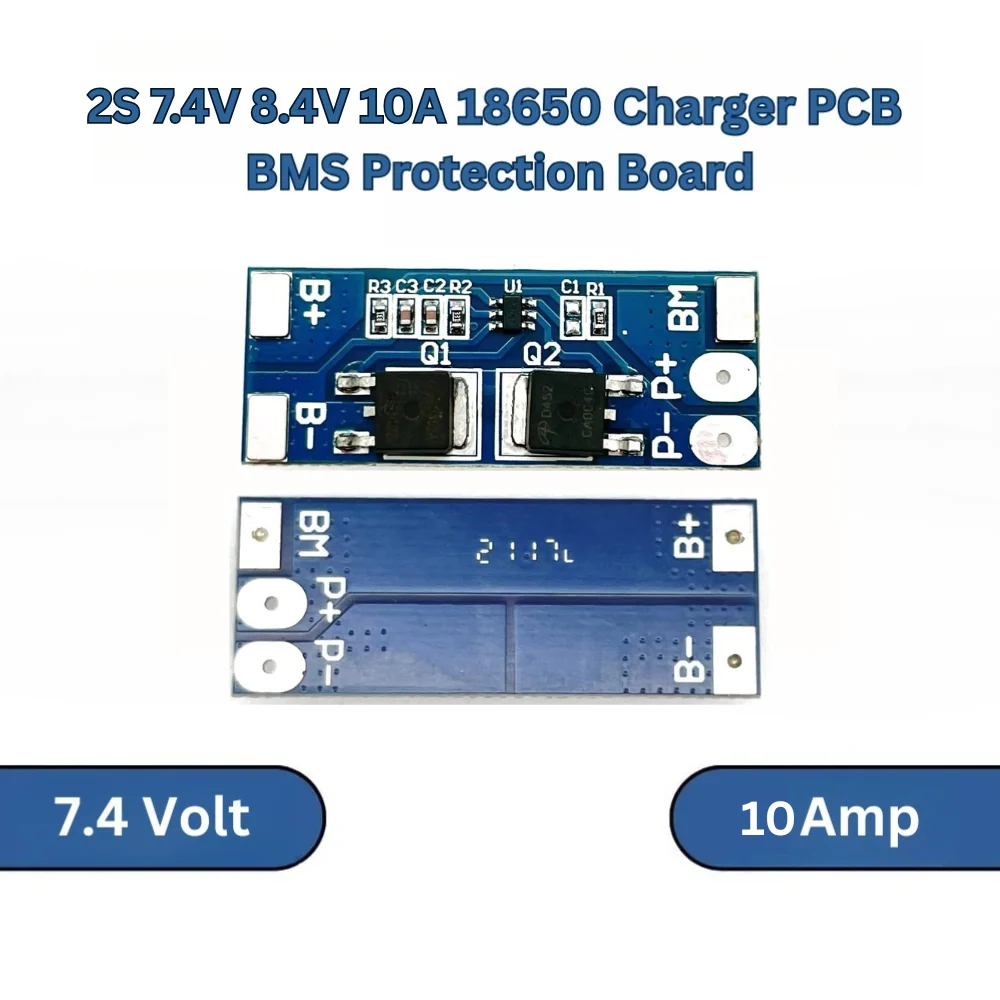 2S Li-Ion BMS 18650 Lithium Ion Battery Protection Boards - Image 14