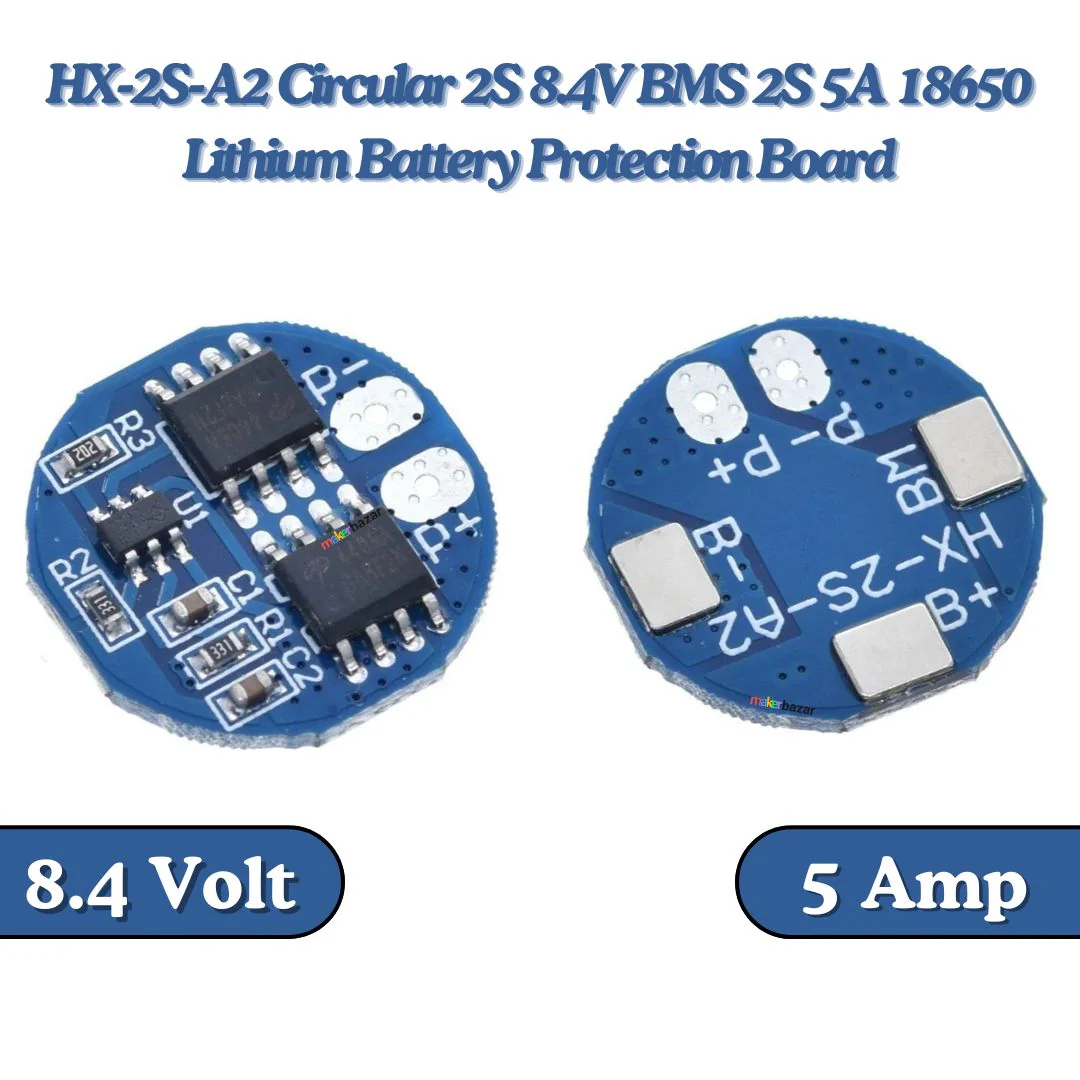 2S Li-Ion BMS 18650 Lithium Ion Battery Protection Boards - Image 3