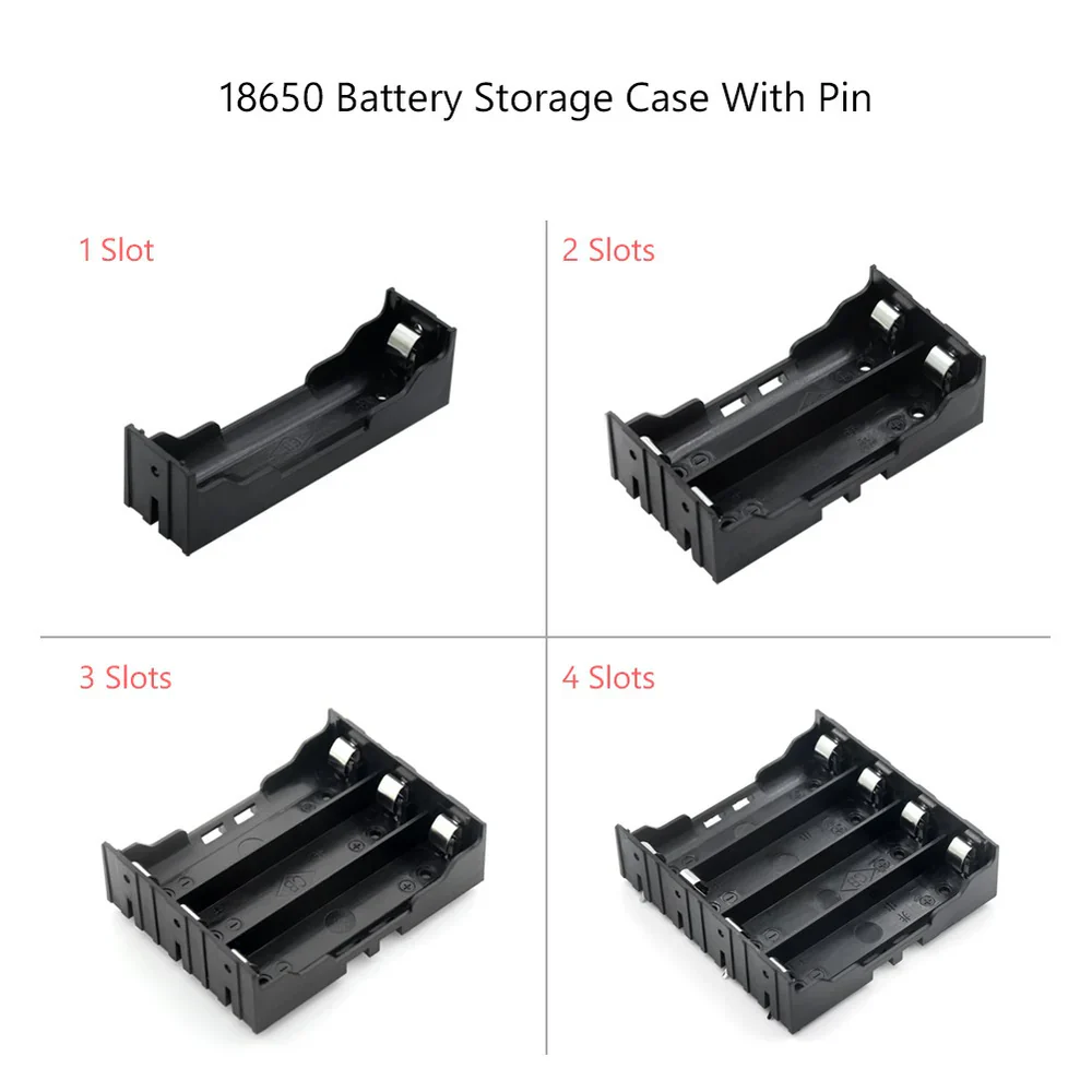 18650 Li-ion Battery Case Cell-Box PCB Mountable Holder - Image 3