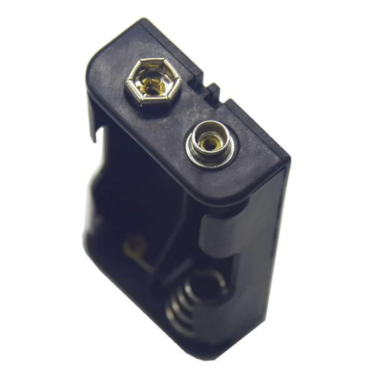 AAx2 Cell Holder Plastic Battery Case with Standard Snap Connector - Image 3