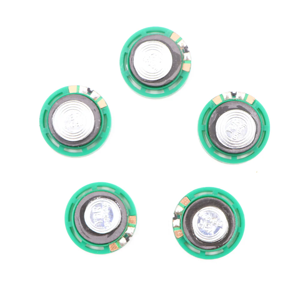 29mm Mini Mylar Miniature Speaker Plastic Toy Speaker Green/Black - Image 14
