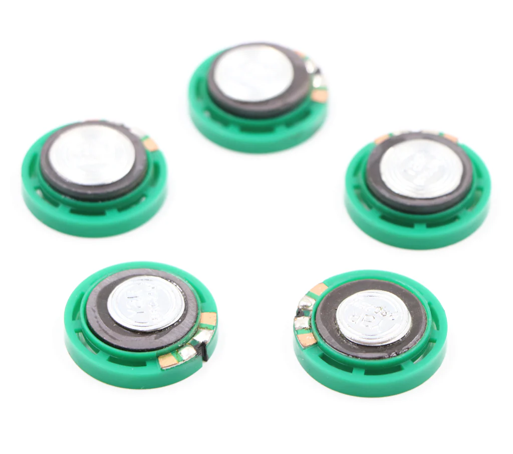 29mm Mini Mylar Miniature Speaker Plastic Toy Speaker Green/Black - Image 15