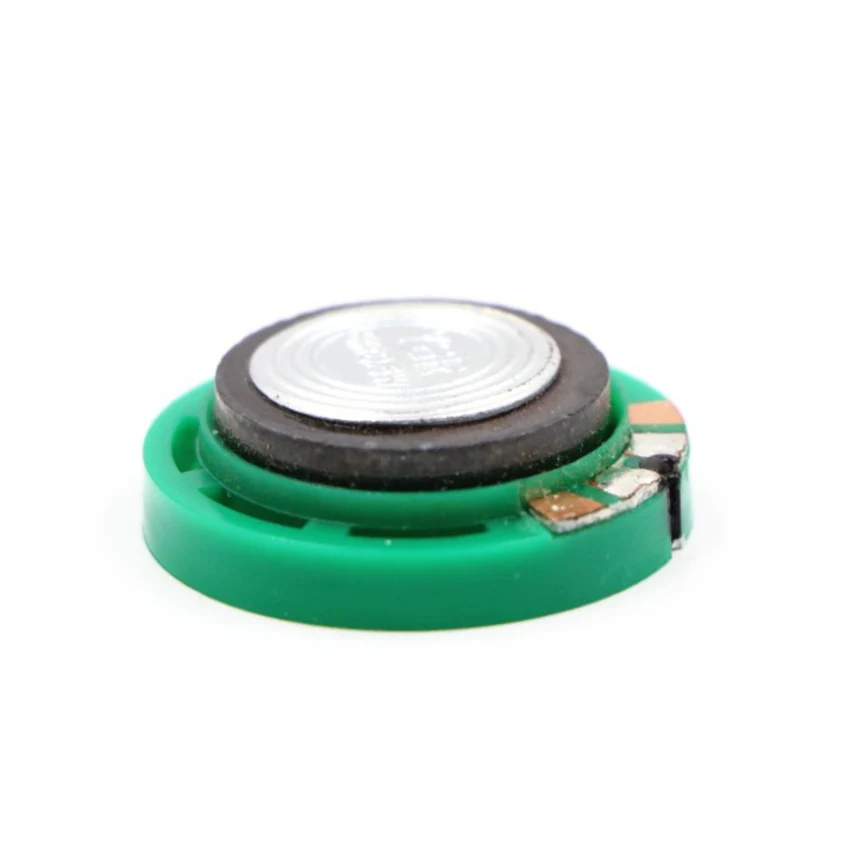 29mm Mini Mylar Miniature Speaker Plastic Toy Speaker Green/Black - Image 4