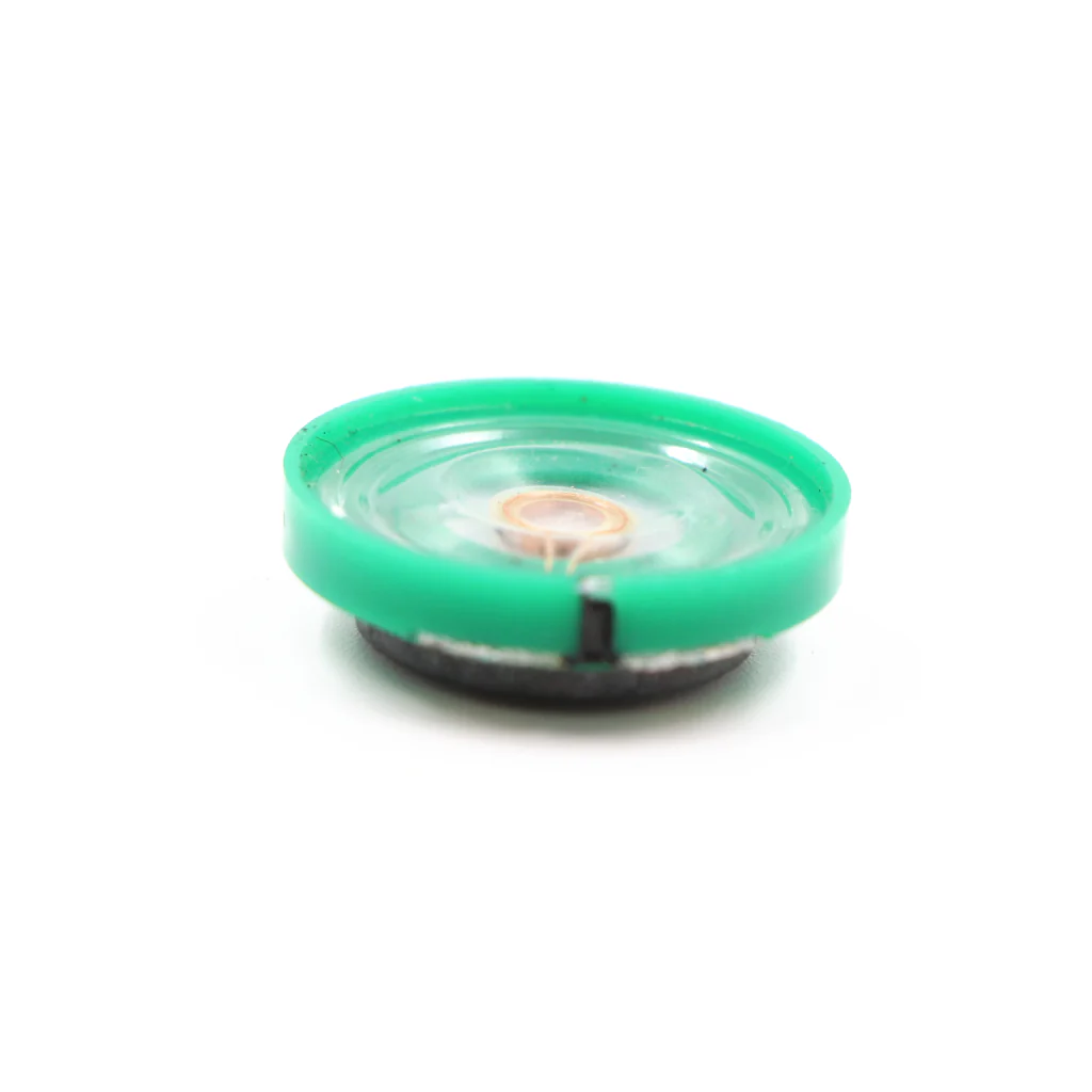 29mm Mini Mylar Miniature Speaker Plastic Toy Speaker Green/Black - Image 8