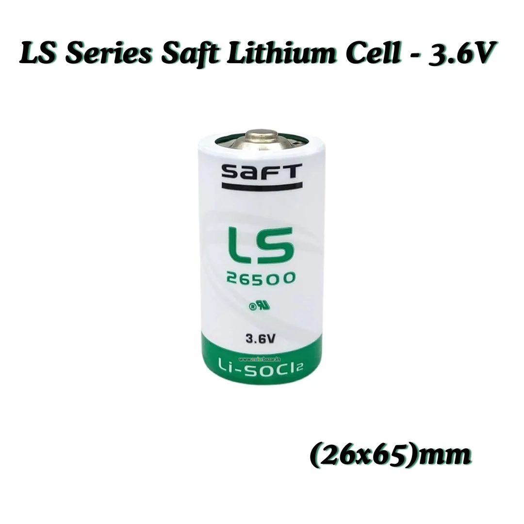 3.6V LS & LSH Series Saft Lithium Cell - Image 3