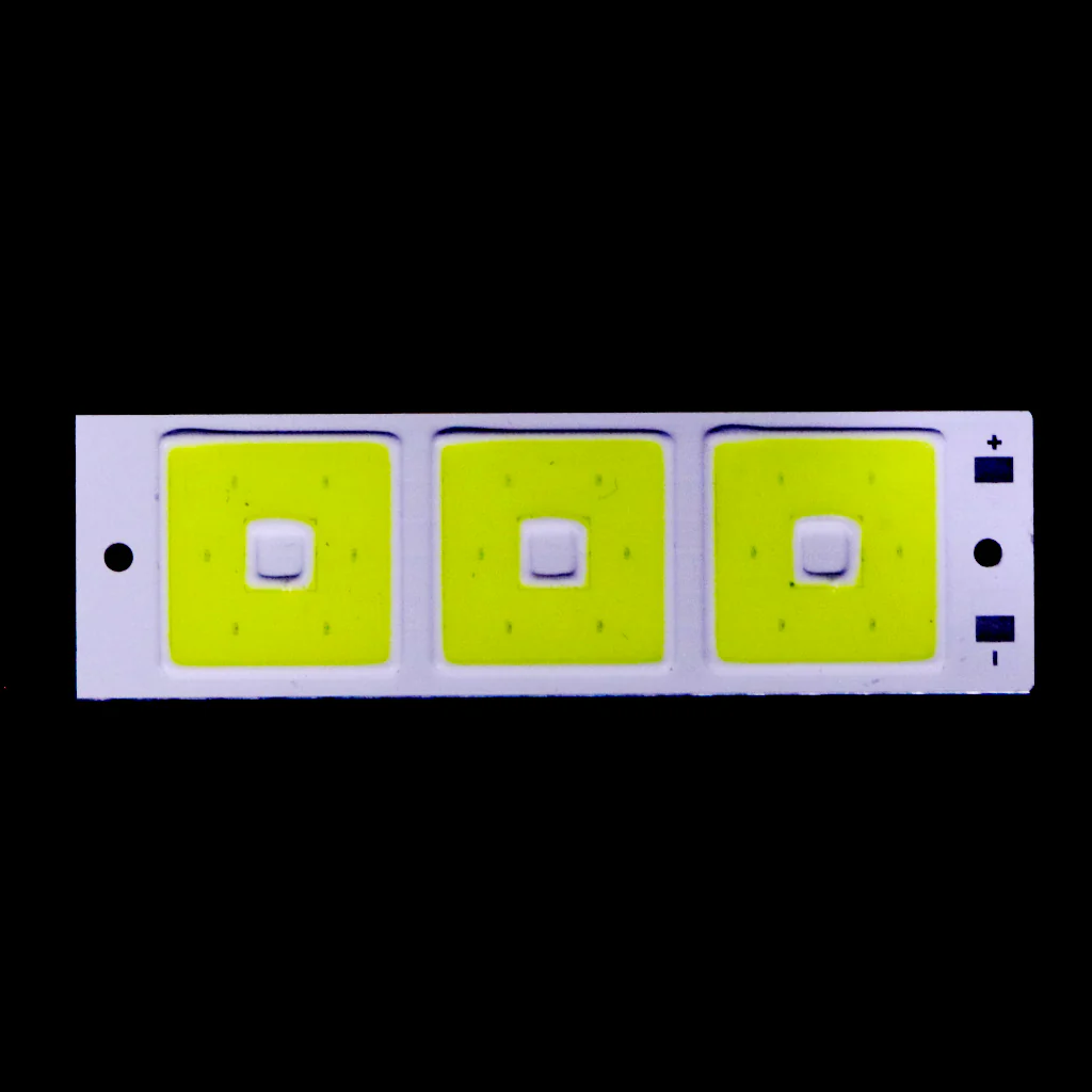 3.7v - 4V Big and small square shape COB led light [ Color - Cool White ] - Image 4
