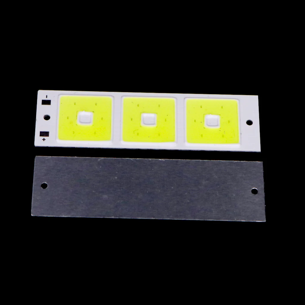 3.7v - 4V Big and small square shape COB led light [ Color - Cool White ] - Image 5