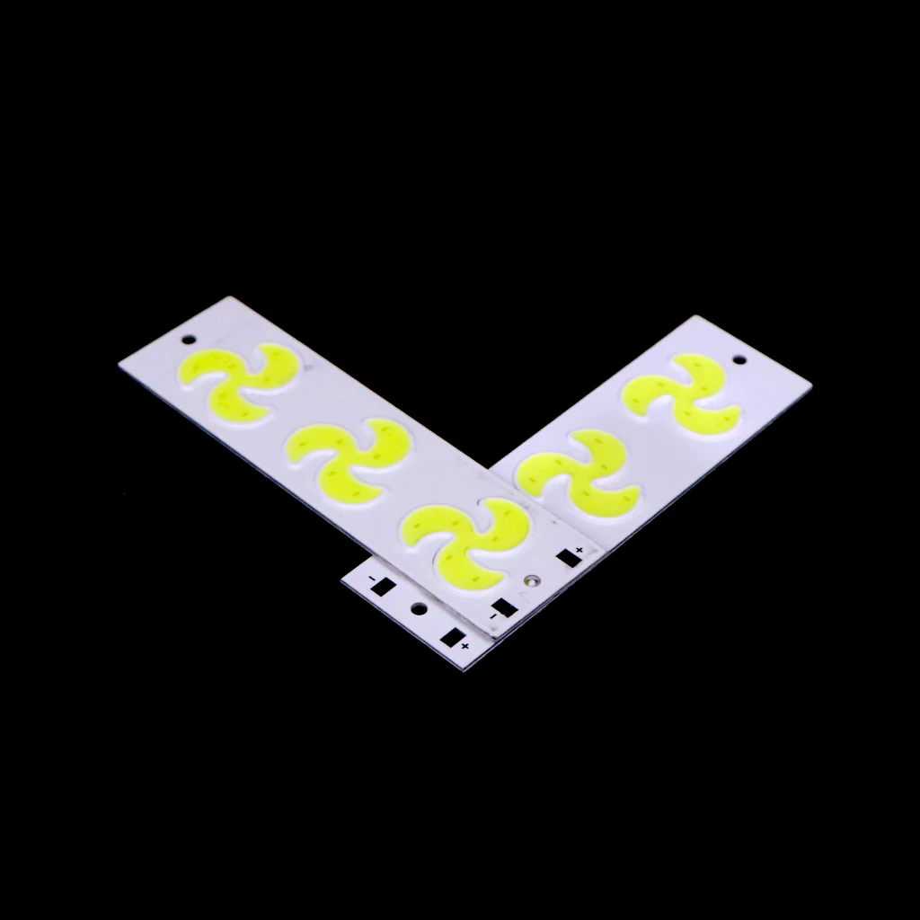 3.7v - 4V Fan-Blade Shape COB led light [ Color - Cool White ] - Image 3