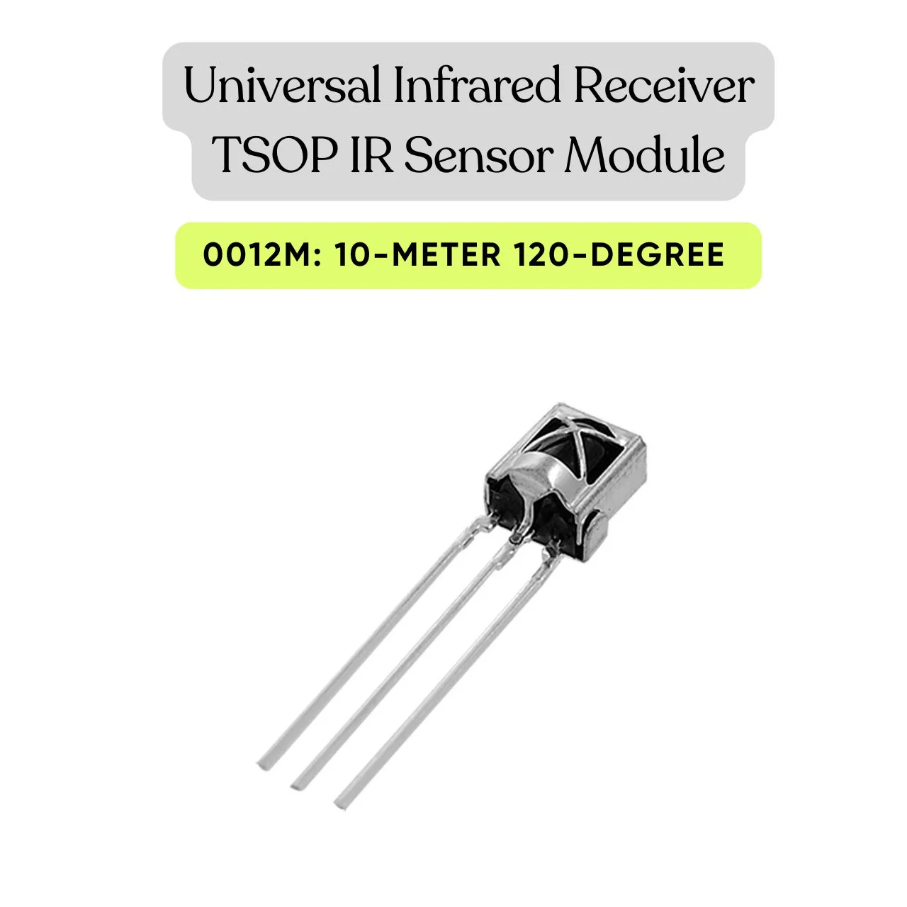 3-Pin TSOP 38KHz Infrared Receiver Diode IR Sensor - Image 5