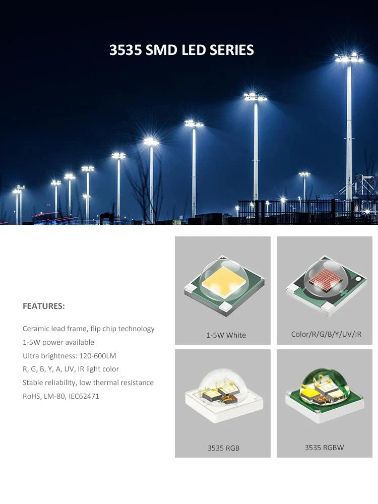 3V 3535 Ceramic SMD LED Light Chip - Image 5