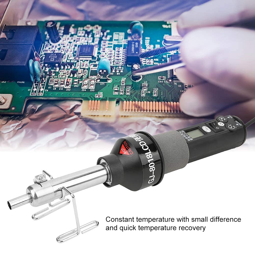 450 Watt Portable Temperature Controlled Hot Air Gun - Image 6
