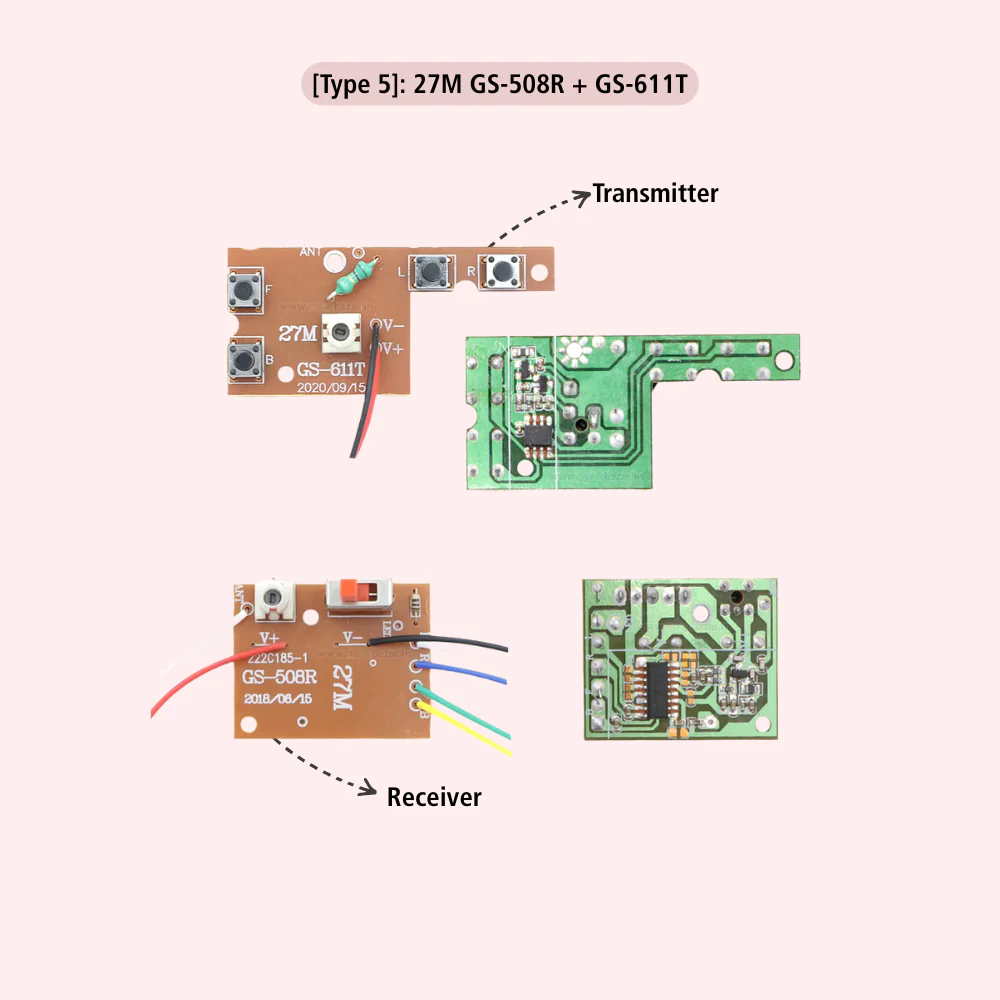 4CH RC Remote Control Wireless Transmitter and Receiver Circuit Board - Image 6