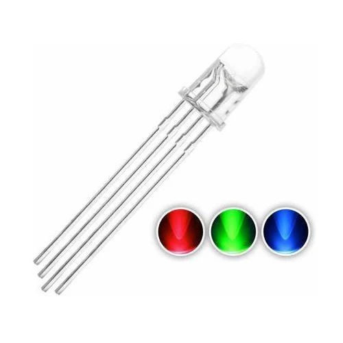 4pin Bright RGB DIP LEDs Round Top - Image 6