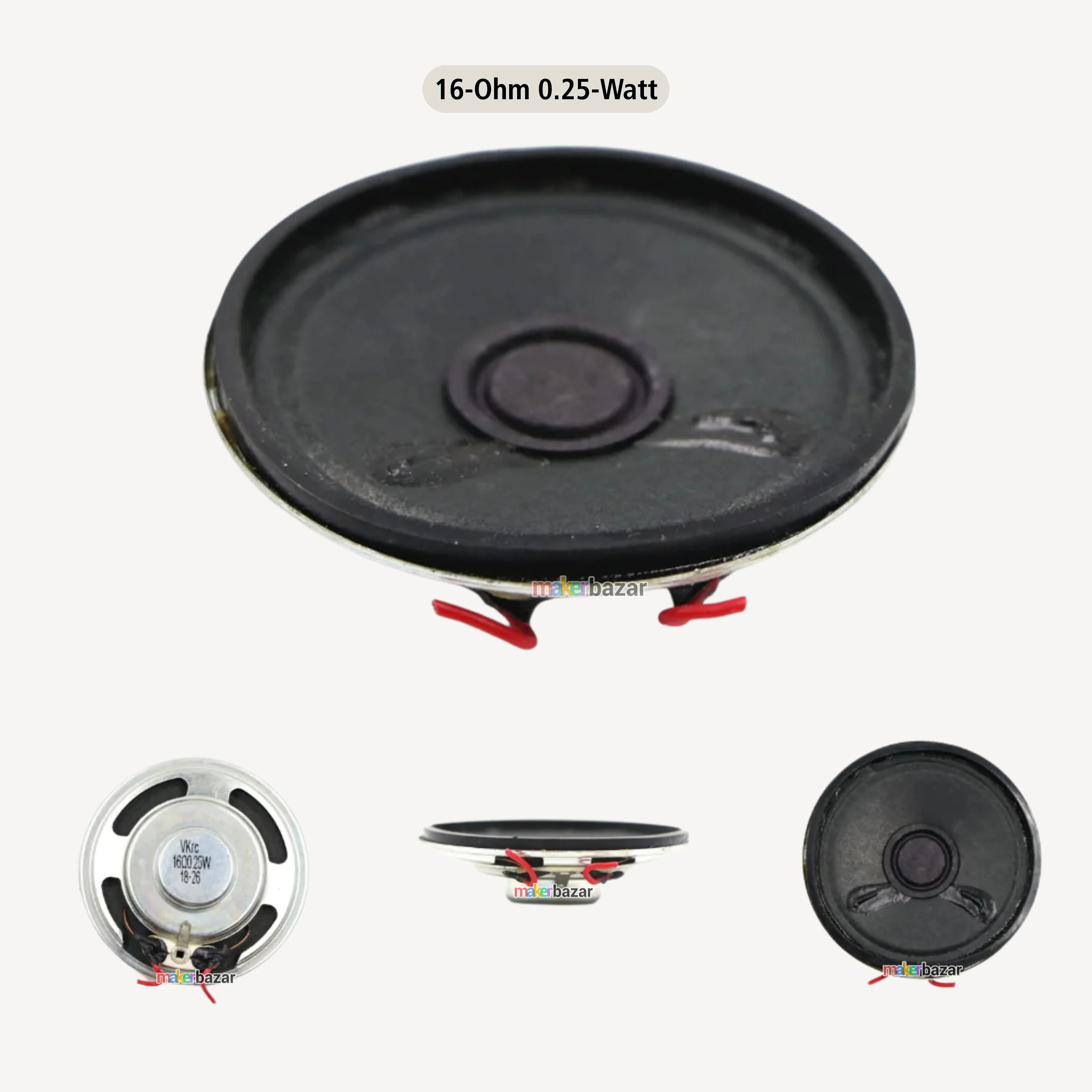 50mm 2inch Thin Speaker Internal Magnet [Without Frame] - Image 4