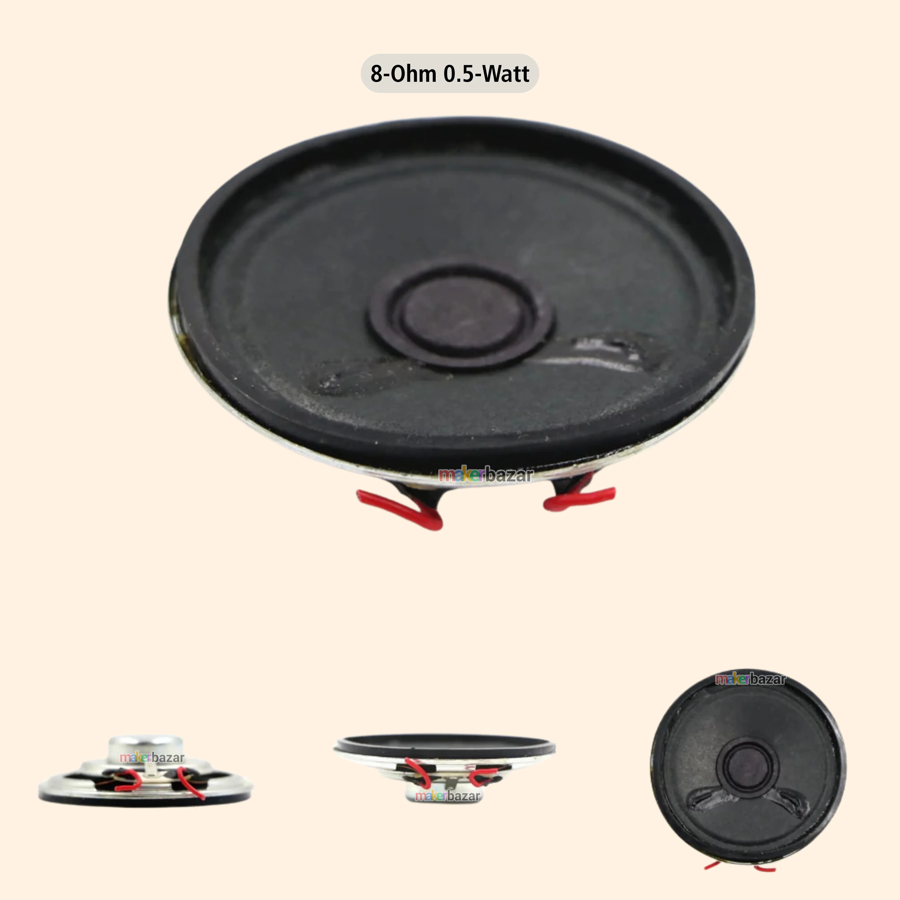 50mm 2inch Thin Speaker Internal Magnet [Without Frame] - Image 5