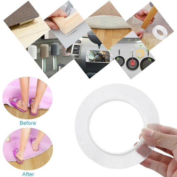 10mm Double-Sided Transparent Traceless Grip Tape - Image 3