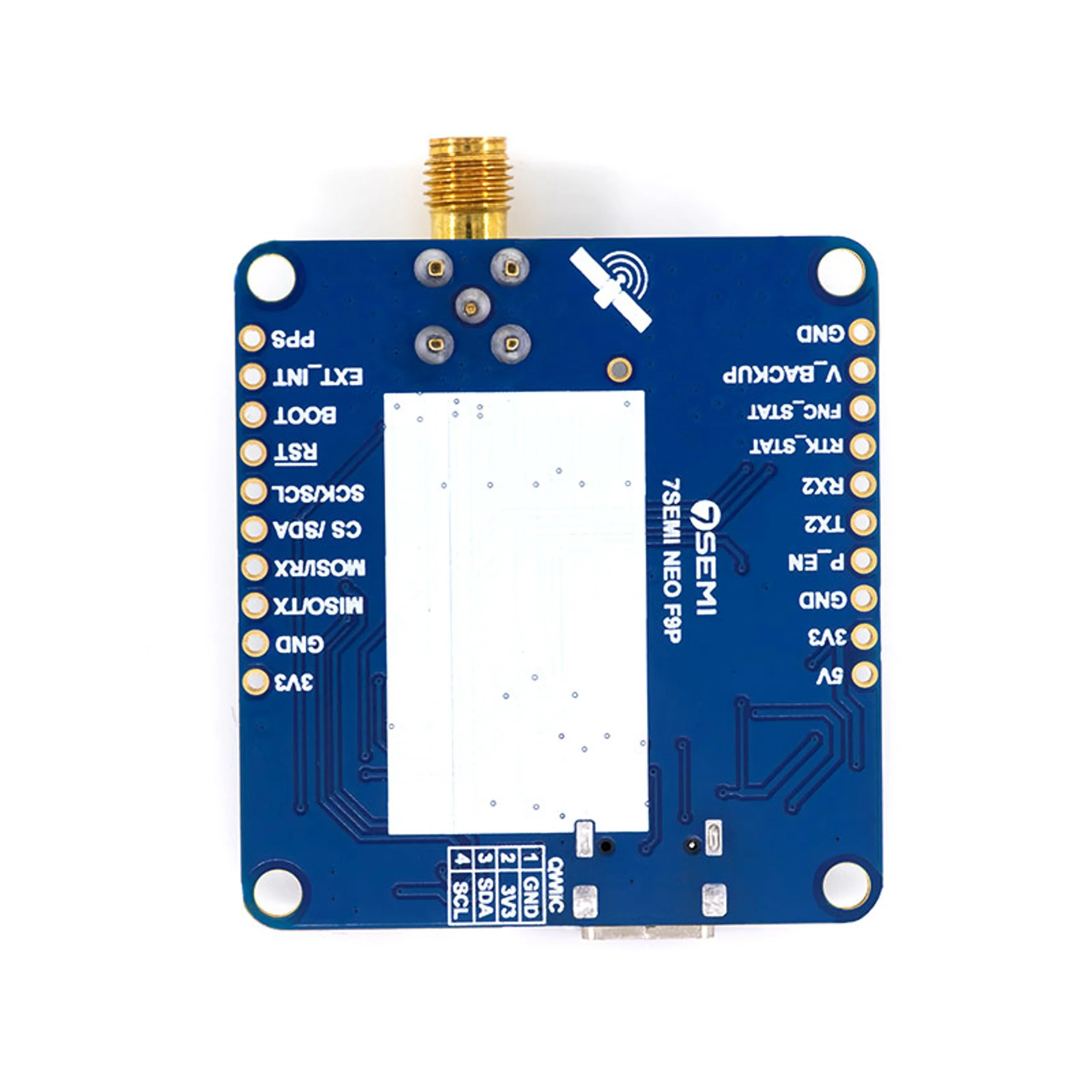 7Semi ZED-F9P Dual-band GNSS RTK SMA Modem - Image 3