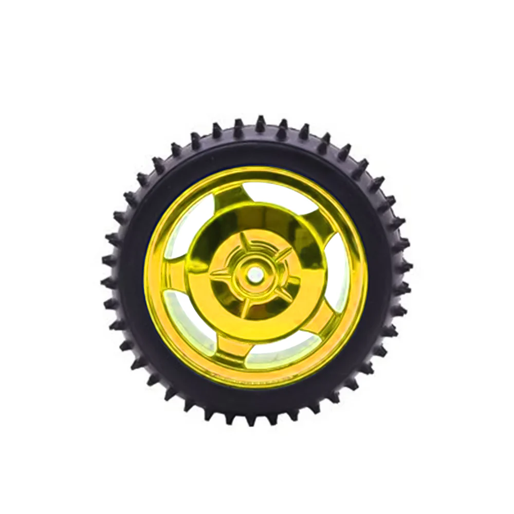 85mm Large Robot Wheel for Smart Car (Hex Shaft) - Image 10