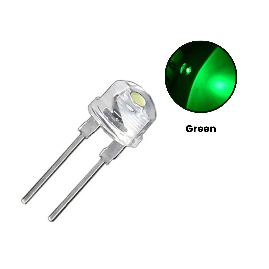 8mm Straw Hat DIP LED - Image 4