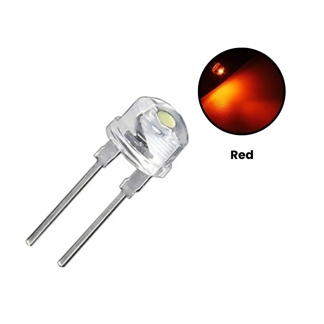 8mm Straw Hat DIP LED - Image 5