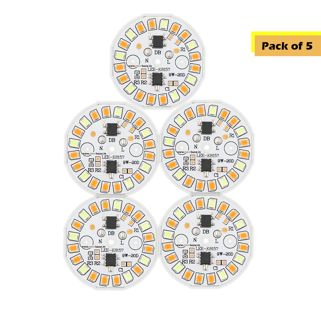 38mm 9-Watt 20-LEDs AC DOB Led Circular PCB for Led Bulbs - Image 26