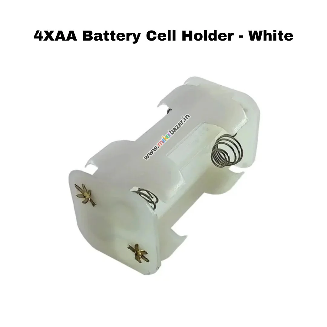 AA Battery Cell Holder - White - Image 3