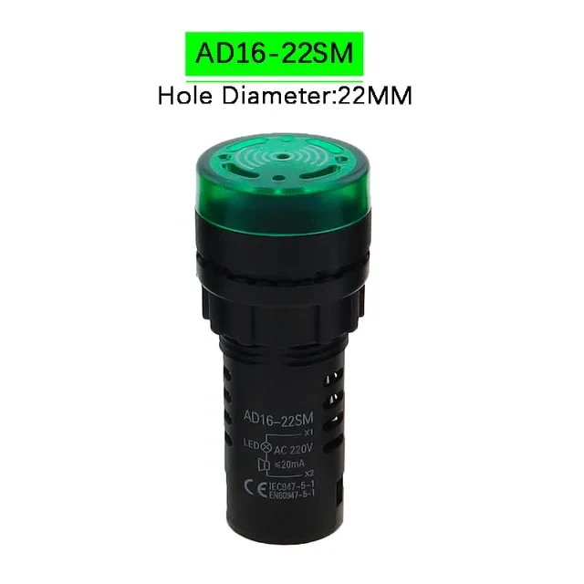 AD16 LED Signal Indicator With Built-in Buzzer - Image 13
