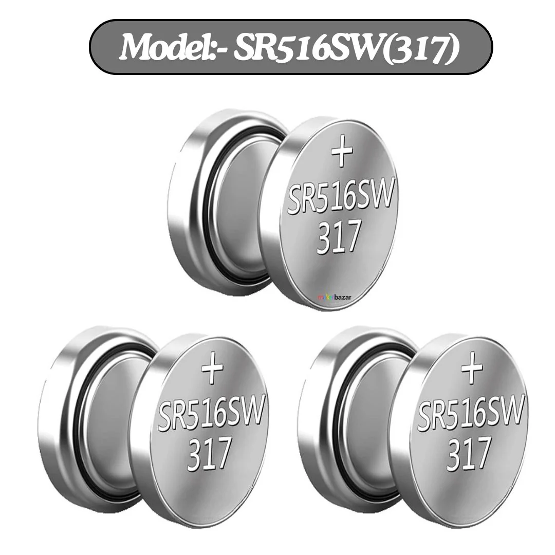 1.55V Wrist Watch Button Cell Silver Oxide Battery - Image 12