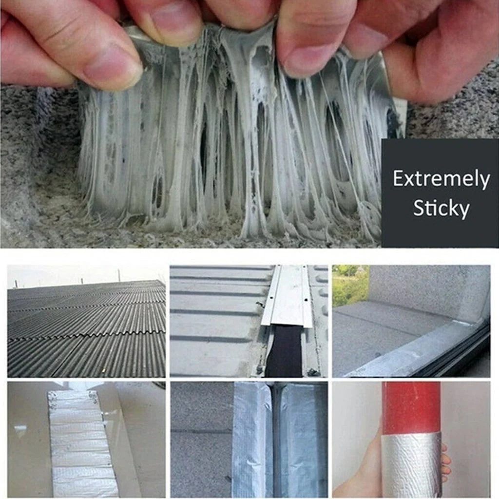 Aluminium Self Adhesive Foil Tape Butyl Rubber - 2 Inch (48mm) - Image 4