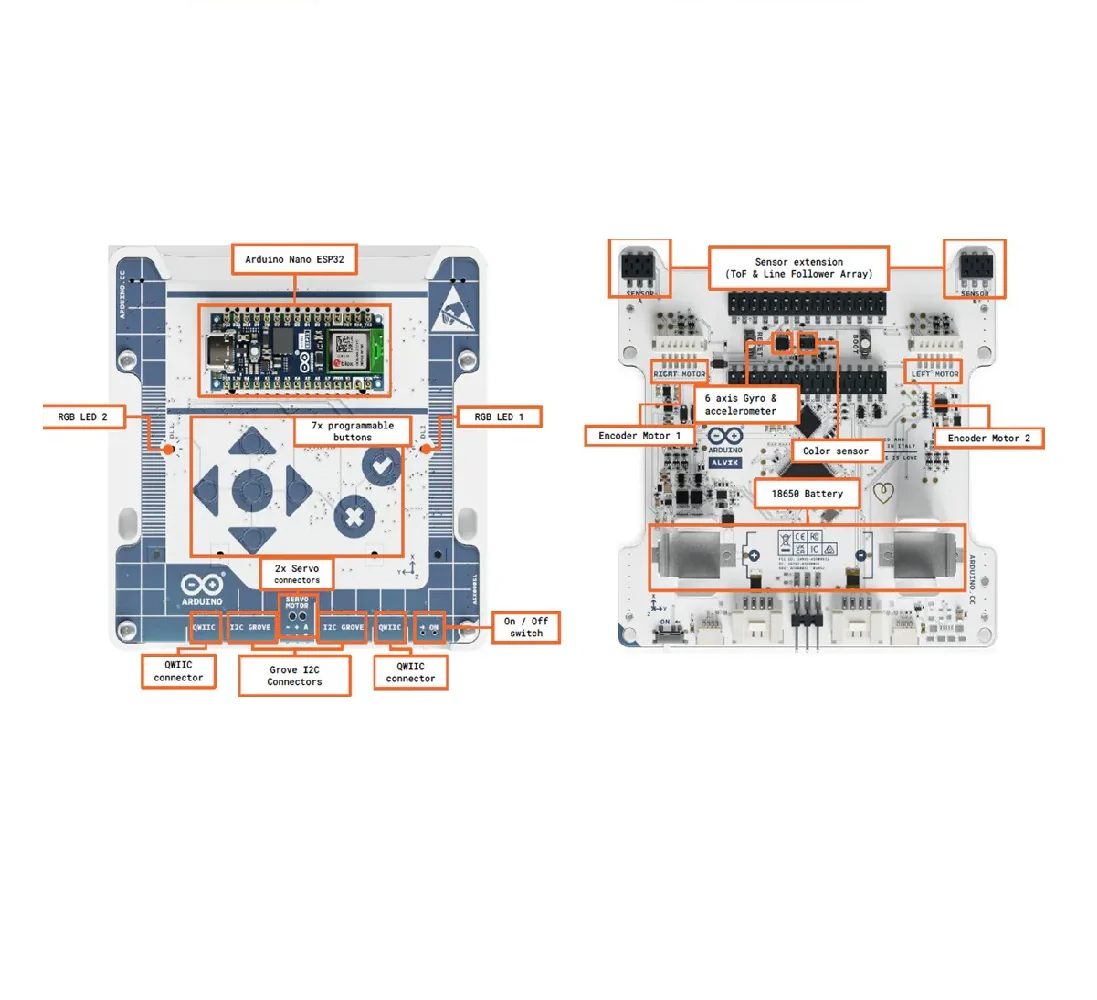 Official Arduino Alvik Robot Kit (AKX00066) - Image 4