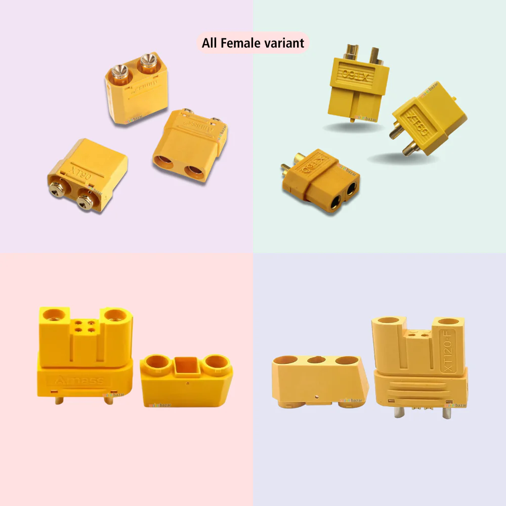 Amass XT-Series Original LiPo Battery Connectors Adapters - Image 12