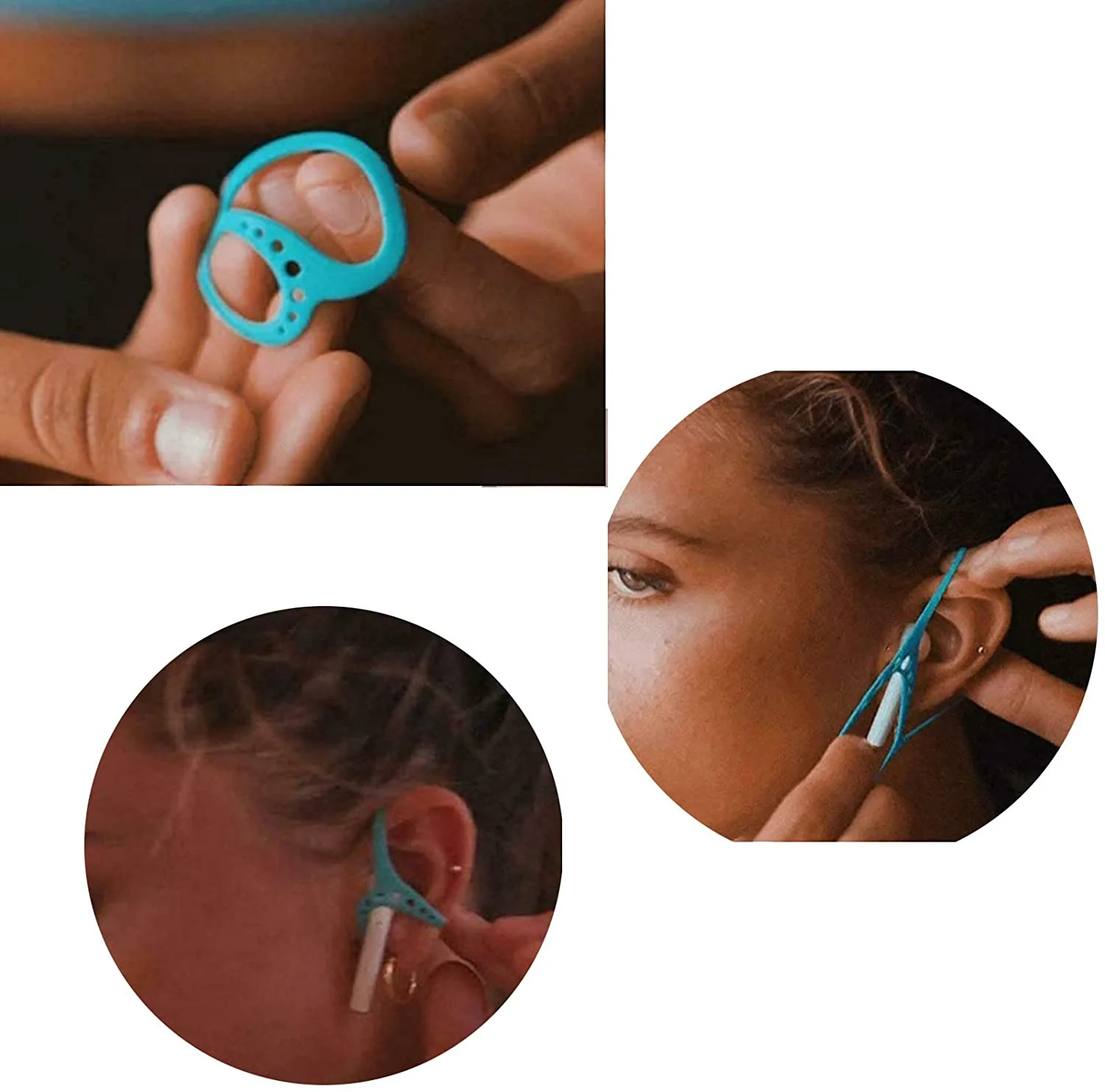 Anti-Lost Bluetooth Earbuds Rings Mobile Airpods Holder - Image 2
