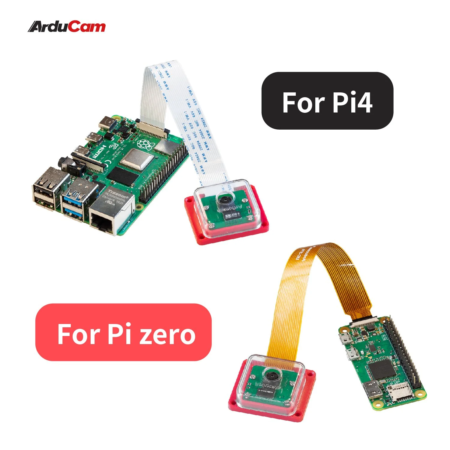 Arducam IMX219 1080P Raspberry Pi Camera Module with ABS Case - Image 6