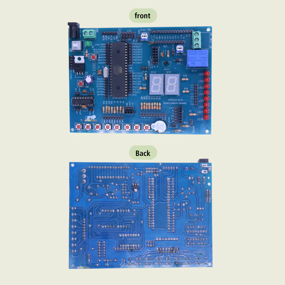 ATmega16/32 Development Board | AVR Microcontroller Training & IoT Prototyping Kit - Image 4