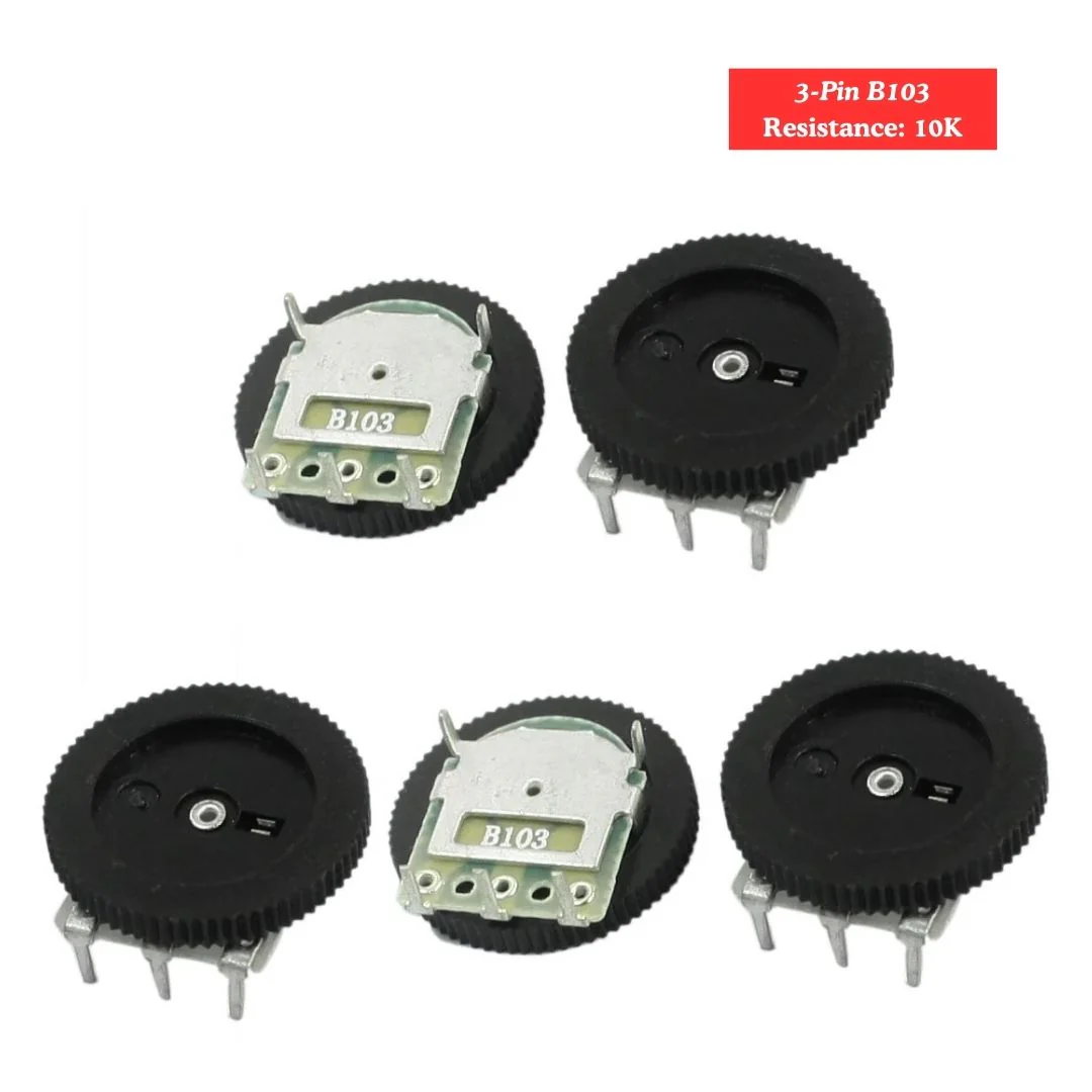 B-Series Round Dial Potentiometer Rotary Volume Control Switch - Image 8