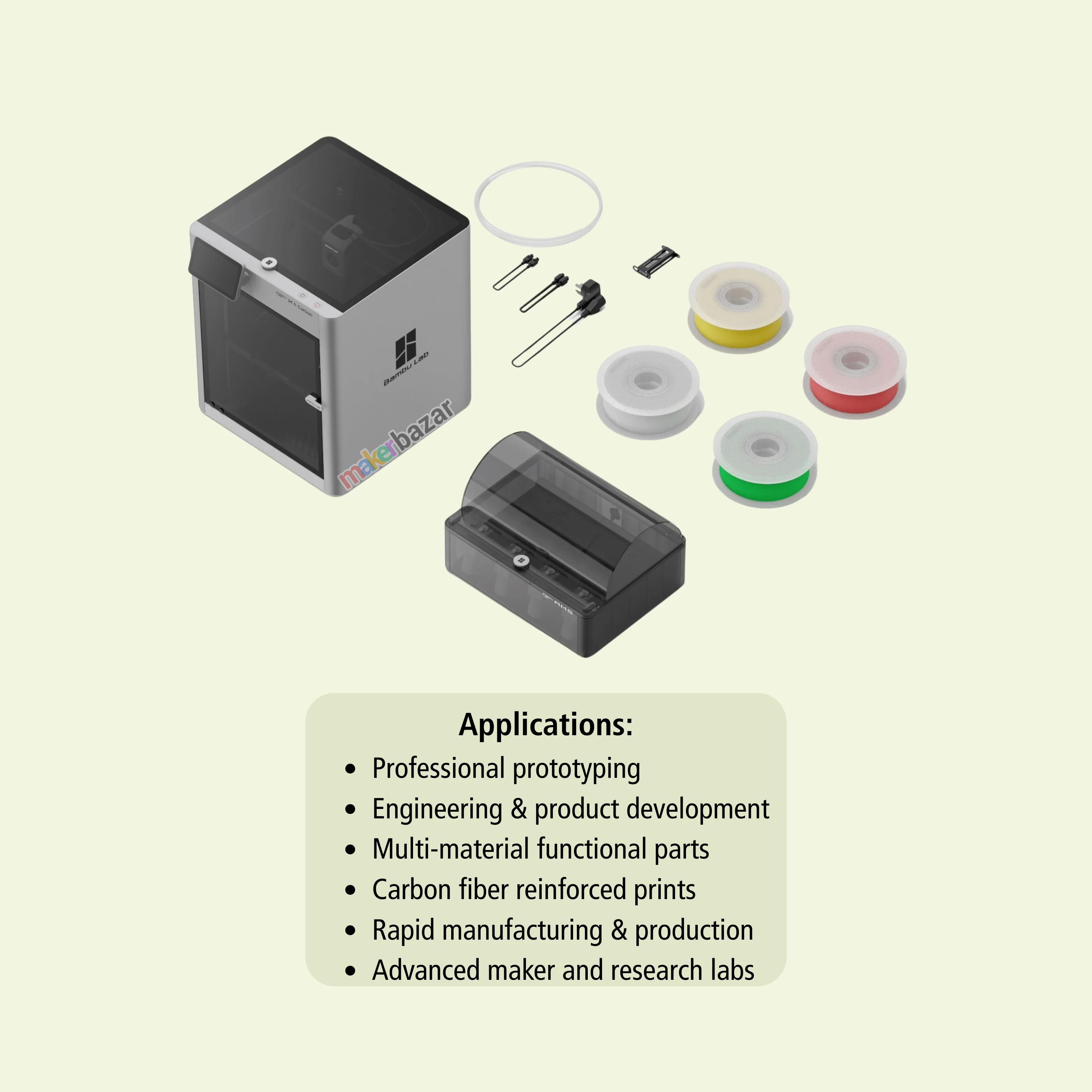 Bambu Lab X1 - Carbon Combo 3D Printer - Image 5