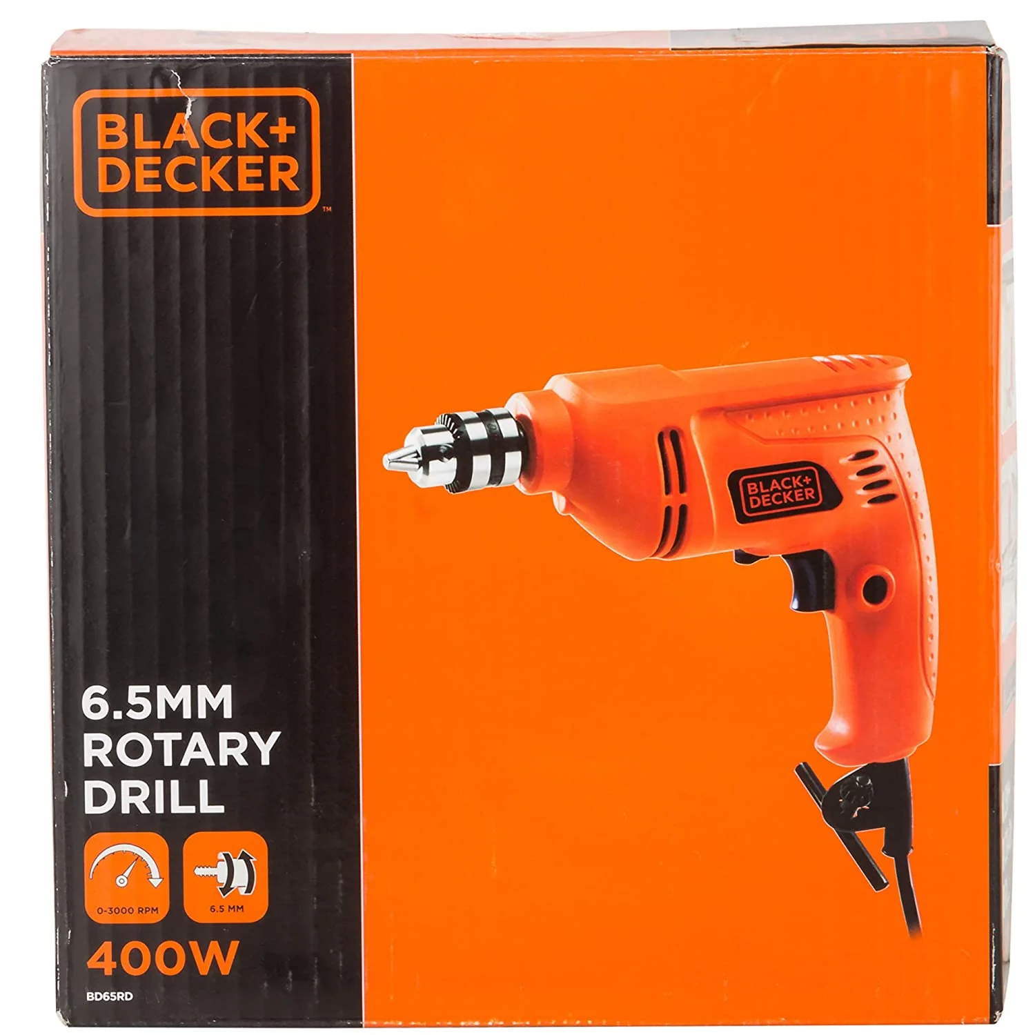 Black & Decker: BD65RD Premium Drill Machine 400W - Image 2