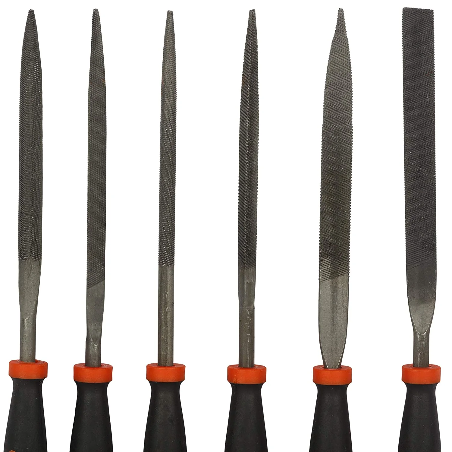 BLACK+DECKER: BDHT22148 174mm 6-Piece Steel Needle File Set - Image 3