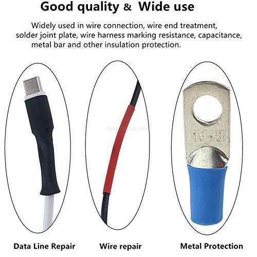 Black Heat Shrink Sleeve Tube For Wire Protection - Image 6