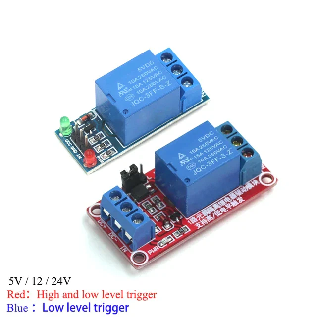 Blue Relay Board Module with Low Level Trigger Optocoupler - Image 3