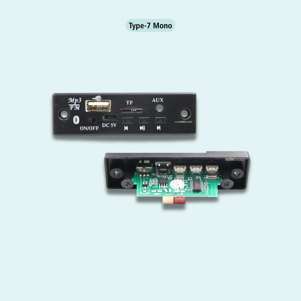 Bluetooth Audio Music Player Modules Frame [Without Display] - Image 2