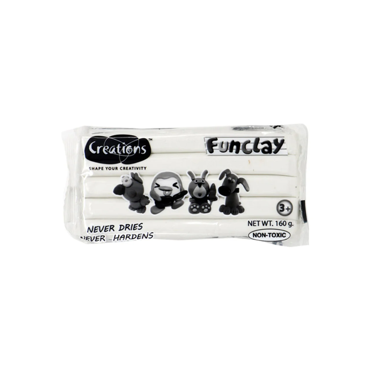 Creations: DIY Modelling Fun Clay 160gm Premium Quality - Image 4
