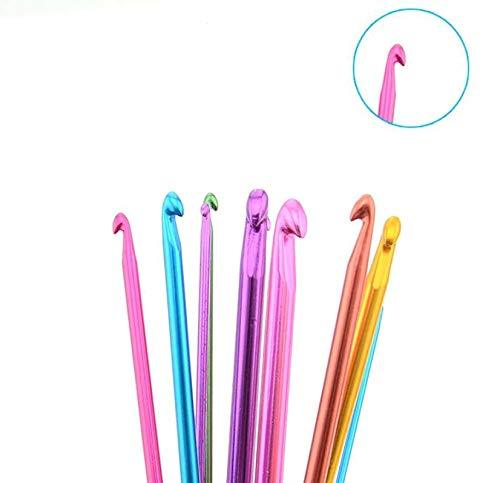 Coloured Aluminum Crochet Hook Knitting Needle - Image 5