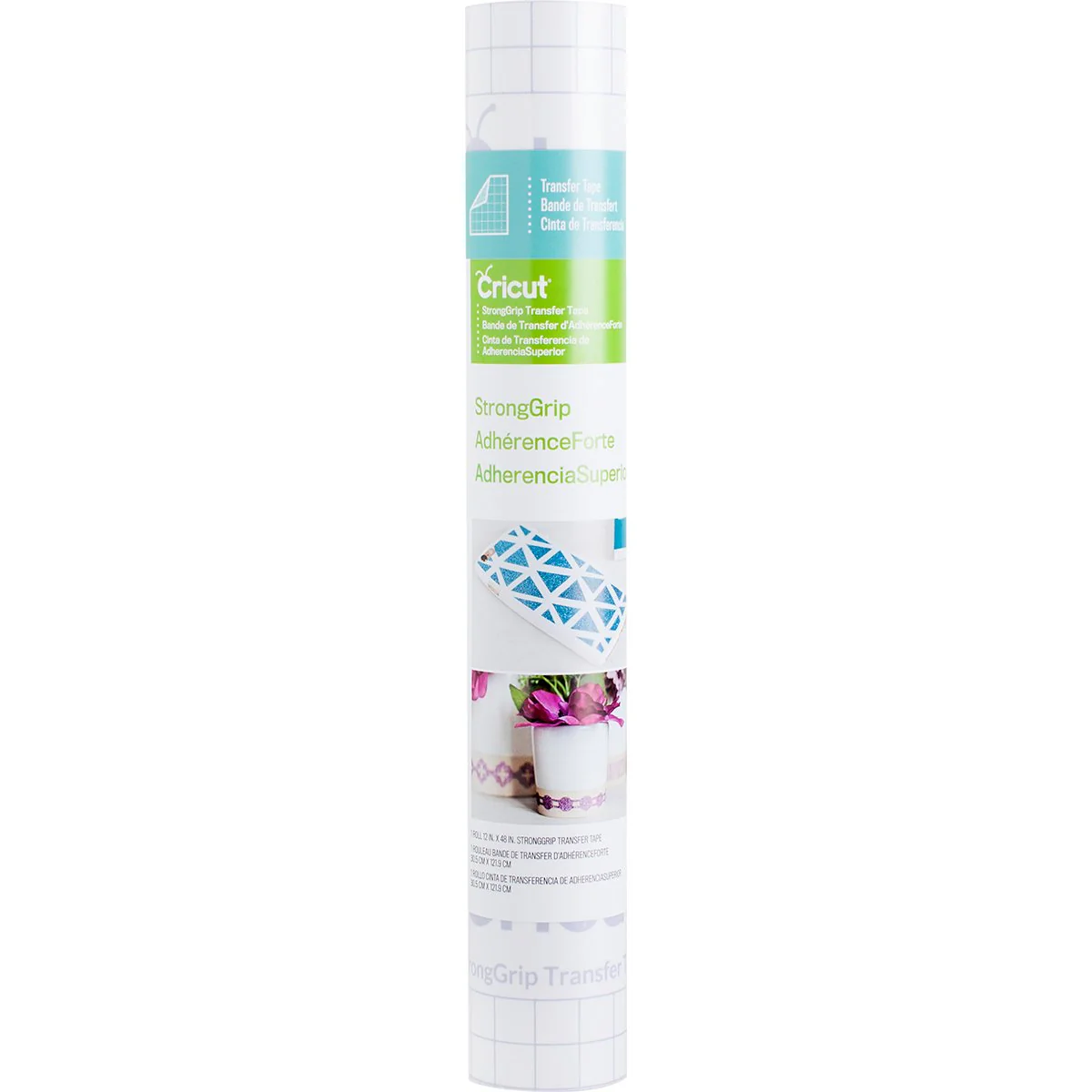 Cricut: Vinyl Strong Grip Transfer Tape 12X48 Clear